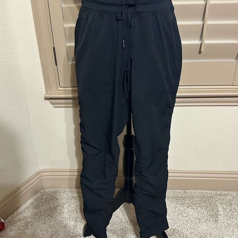 ZYIA Women's Black Track Pants Ruched sides size XS